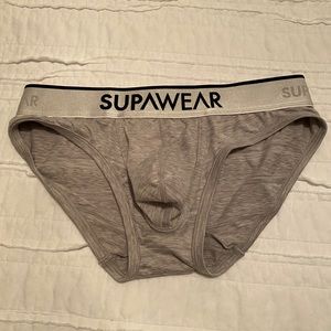 Supawear Heather Gray Brief